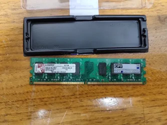 Memória Ram Ddr2 2gb Kingston Kvr 800mhz Para Pc