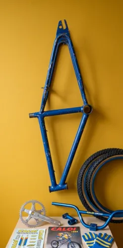Quadro Bicicleta Caloi Cross Pro Neon Cx. 45mm - ANOS 90 - Original