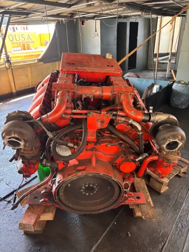 SCANIA V8 600 HP BI-TURBO - MOTOR COMPLETO