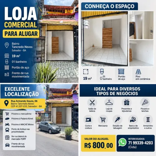 Aluguel de loja
