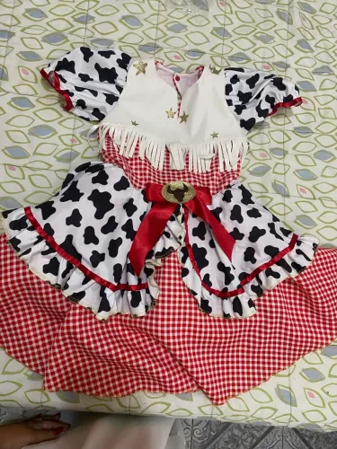 Vestido junino boiadeira