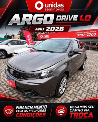 Fiat Argo Drive 1.0 6V Flex 2026