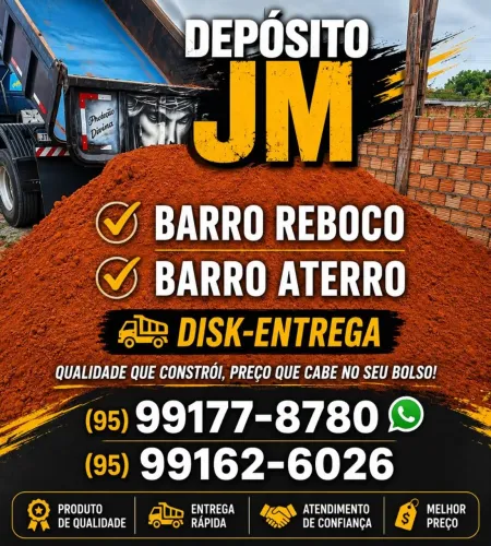 Barro para sua construção 