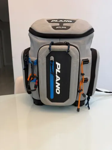 Mochila De Pesca Plano Atlas 3750 Plabe C/ 3 Estojos