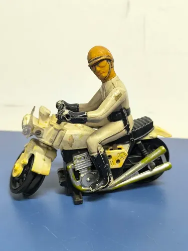 Antigo Moto CHiPs Glasslite - Anos 80 - Para Coleção