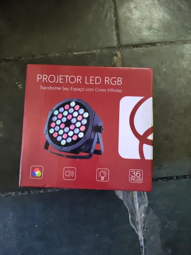 Projetor led RGB unidade