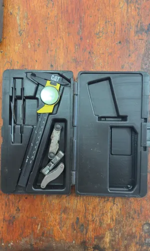 Kit de Medição de Precisão - Súbito, Paquímetro de Relógio e Micrômetros