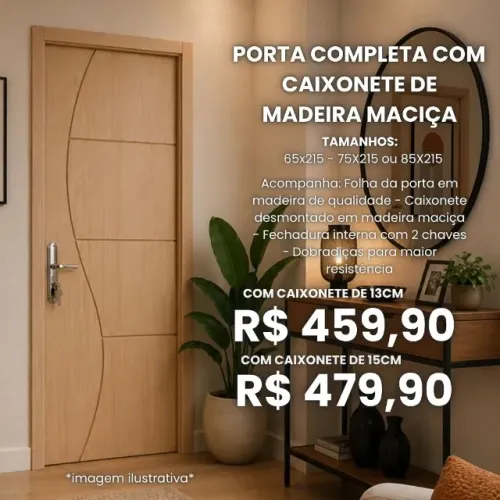 vendo portas de madeira 