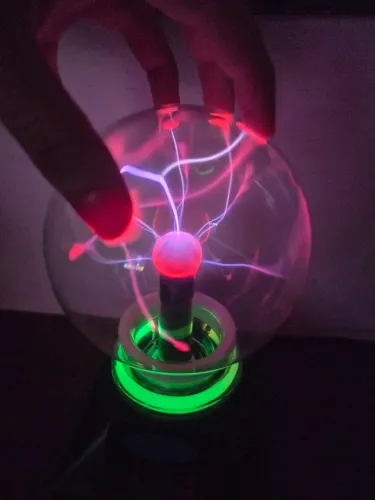 Luminária/Bola de Plasma