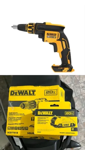 2 Parafusadeiras Dewalt E 1 Bateria Dewalt 2ah