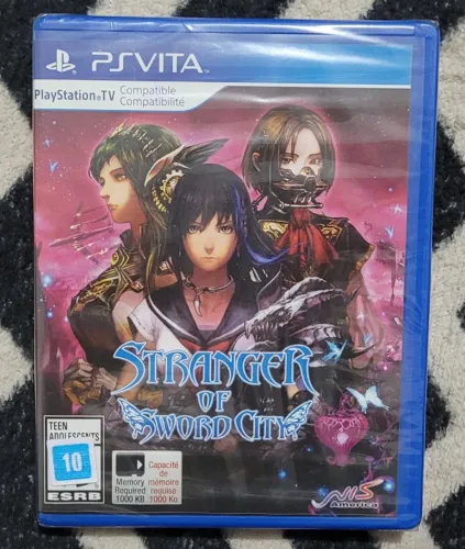 Jogo Stranger of Sword City Original Lacrado para PSVita