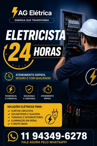Eletricista 24 horas