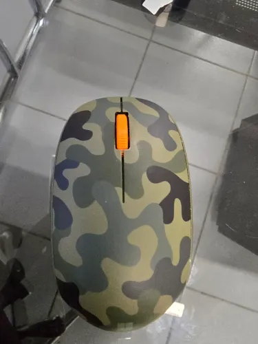 Mouse Microsoft Blueth Arctic Verde Camuflado 