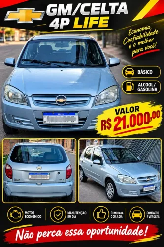 Chevrolet Celta Life/ LS 1.0 MPFI 8V Flexpower 5P 2011