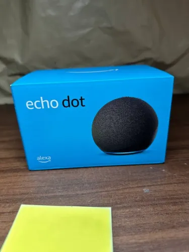 Alexa Echo Dot LACRADO ! NOVO! Nota Fiscal e 1 ano de Garantia.
