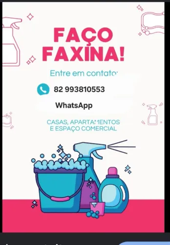 Faço faxina