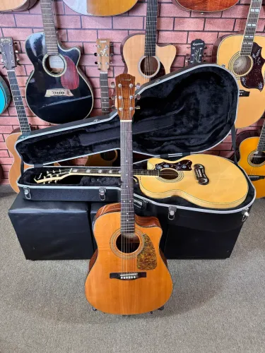 Violão Fender Cd140sce tampo sólido elétrico regulado ANALISO TROCAS