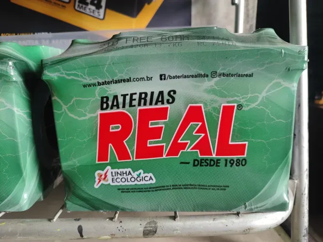 Bateria 60ah REAL NOVA