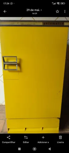 Geladeira antiga Gelomatic