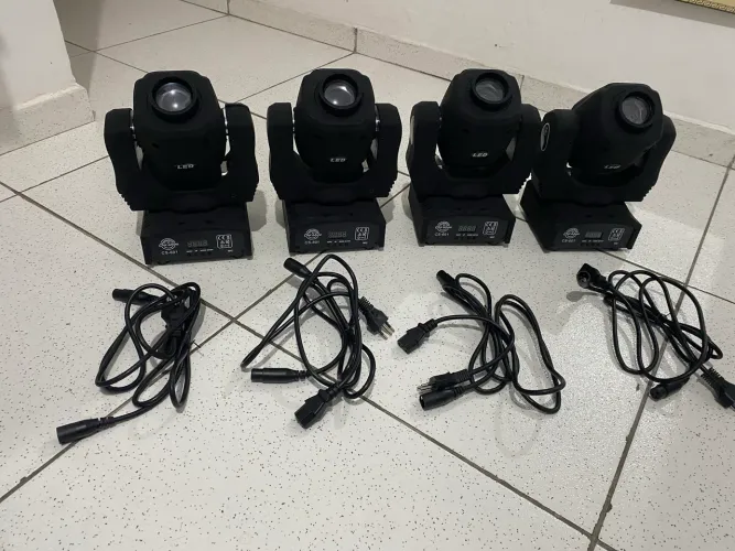 Kit 4 Moving 60W NOVOS NA CAIXA