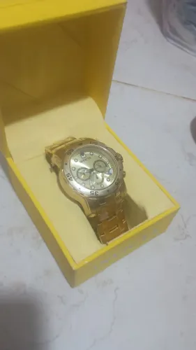 Relógio invicta série ouro n° 0074