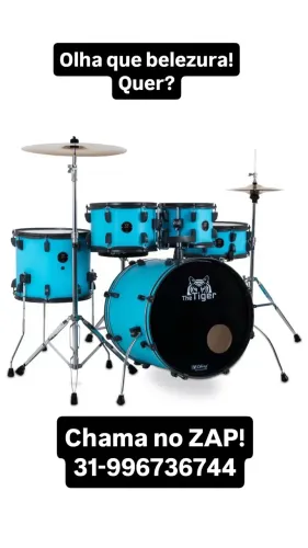 Bateria Odery the Tiger Completa