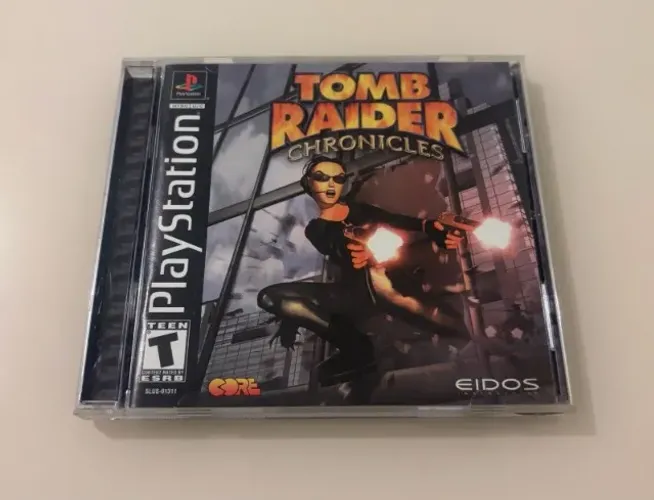 Tomb Raider Chronicles Ps1 Original Americano Completo