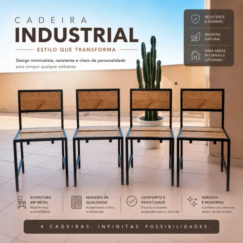 Cadeiras industriais 