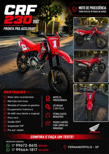 Vendo CRF 230
