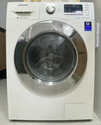 Lava e seca Samsung Eco bubble lava 11kg e seca 6kg inverter