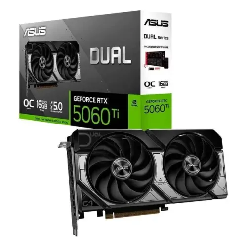 Placa de vídeo 5060ti ASUS Dual 16GB (usada/Excelente)