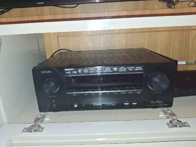 HOME THEATER DENON + Q ACOUSTICS + HARMAN KARDON - R$ 5.500 Excelente conjunto de áudio