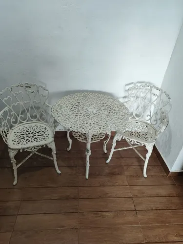 VENDO ESSE LINDO JOGO DE MESA EXTERNA 