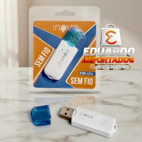 Bluetooth para Som / Carro Receptor de Áudio USB Sem fio, Pen-drive