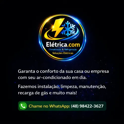 Instalação e manutenção ar condicionado.