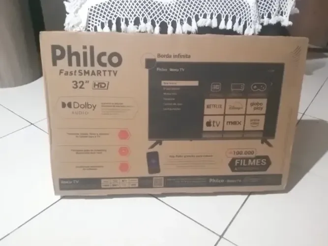 Philco fast smart tv 32 polegadas 