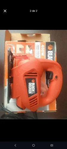Serra tico tico Black Decker e furadeira Black Decker 
