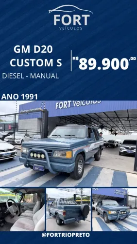 Chevrolet D-20 S 3.9/4.0 Turbo Diesel 1991