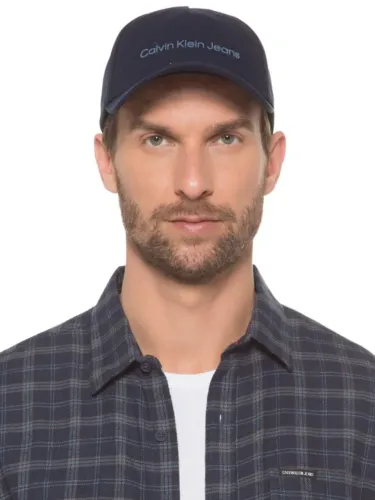 Boné Masculino Calvin Klein Sarja - NOVO