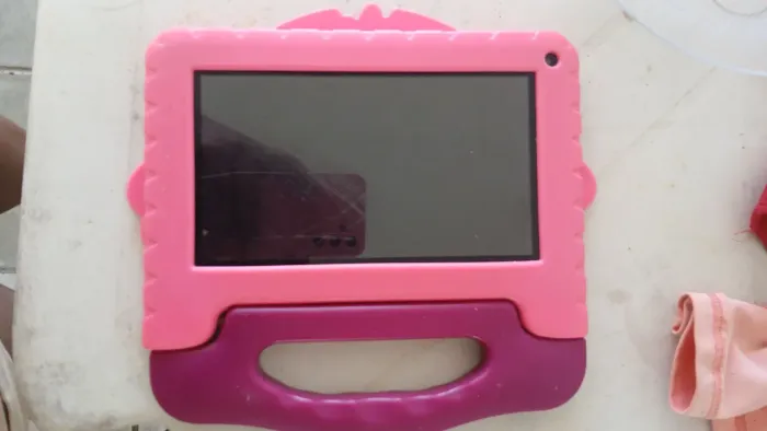 Vendo tablet com documento
