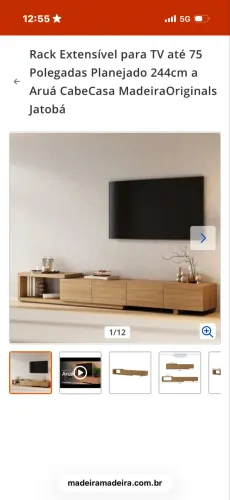 Rack para sala novo
