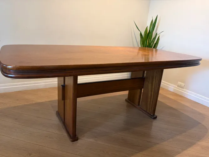 Mesa de madeira maciça 2,00 x 1,00