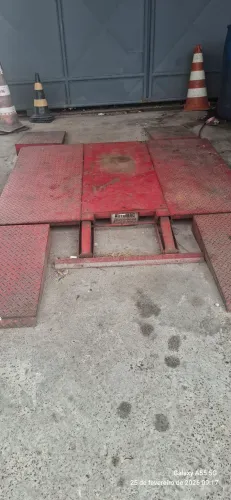 Par de rampa pit-stop pneumatica