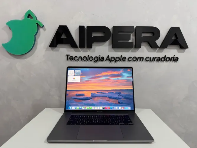 MACBOOK PRO, 64 GB, 512 SSD, CORE i9, 16 POLEGADAS, TOUCH BAR, TOUCH ID 