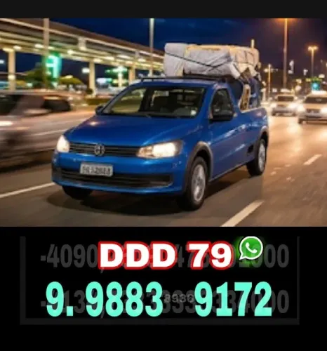 Frete, Carretos Rapidos - Atendo Aracaju, Interior, Povoados, Bahia e Alagoas 