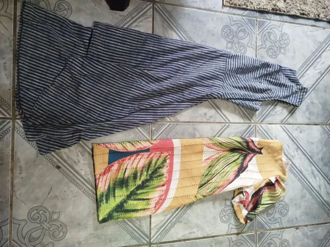 Lote para bazar pra hoje cuida 