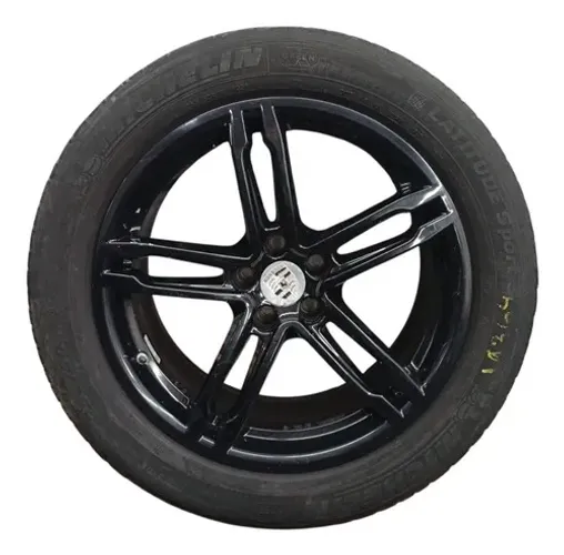 Roda Traseira Porsche Macan 2017 255 50 R19 Preto