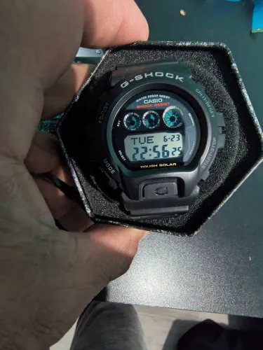 Relógio Casio G-shock G-6900 tough solar 
