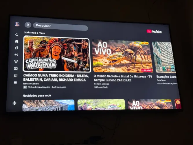 Smart TV LED 60" Ultra HD 4K LG 60UQ8050PSB 3 HDMI 2 USB Wi-Fi Bluetooth