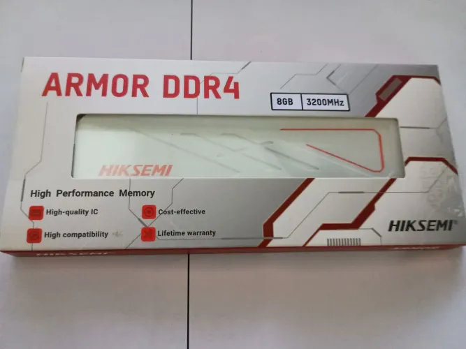 Memória ram Hiksemi Branca, 8 gb 3200mhz